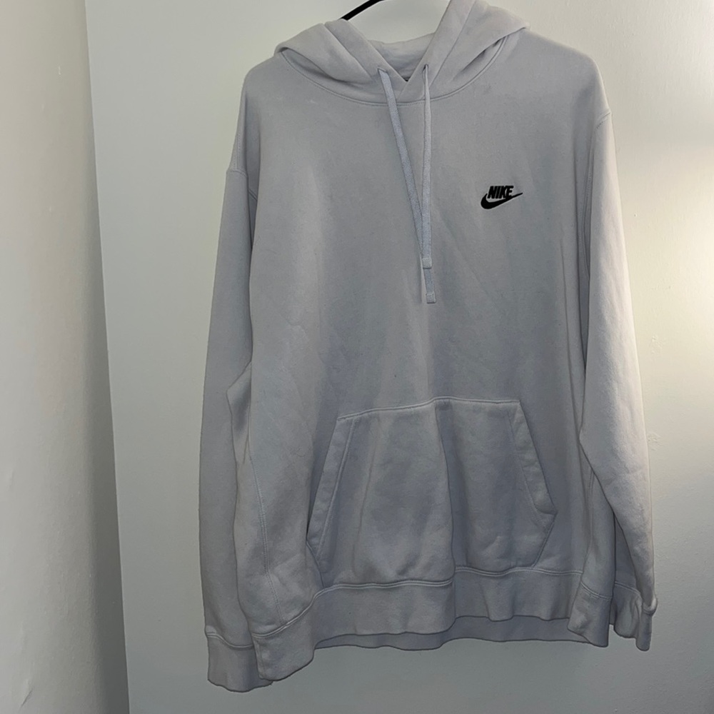 White Nike Hoodie